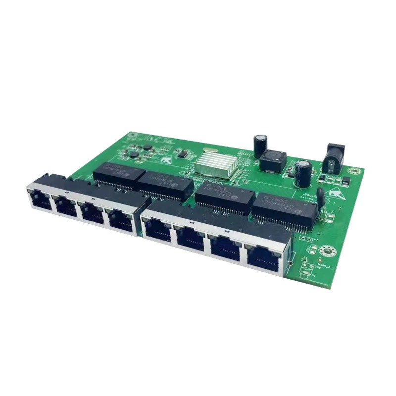 Managed Gigabit Poe Switch 8 Port 802.3At - Płytka przełącznika Gigabit PoE z 4,
