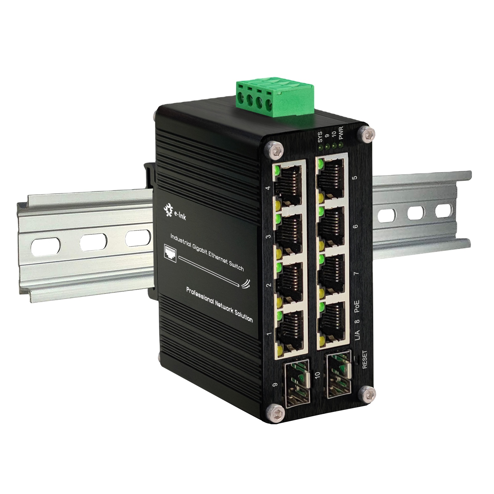 Managed Gigabit Poe Switch 8 Port 802.3At - Sprawdzony przez nas przełącznik PoE, 8