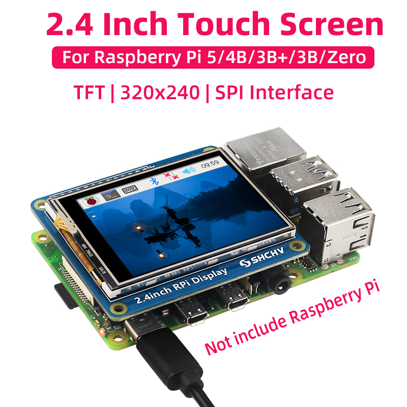Turing Pi 2 - SHCHV 2,4-calowy ekran dotykowy dla Raspberry