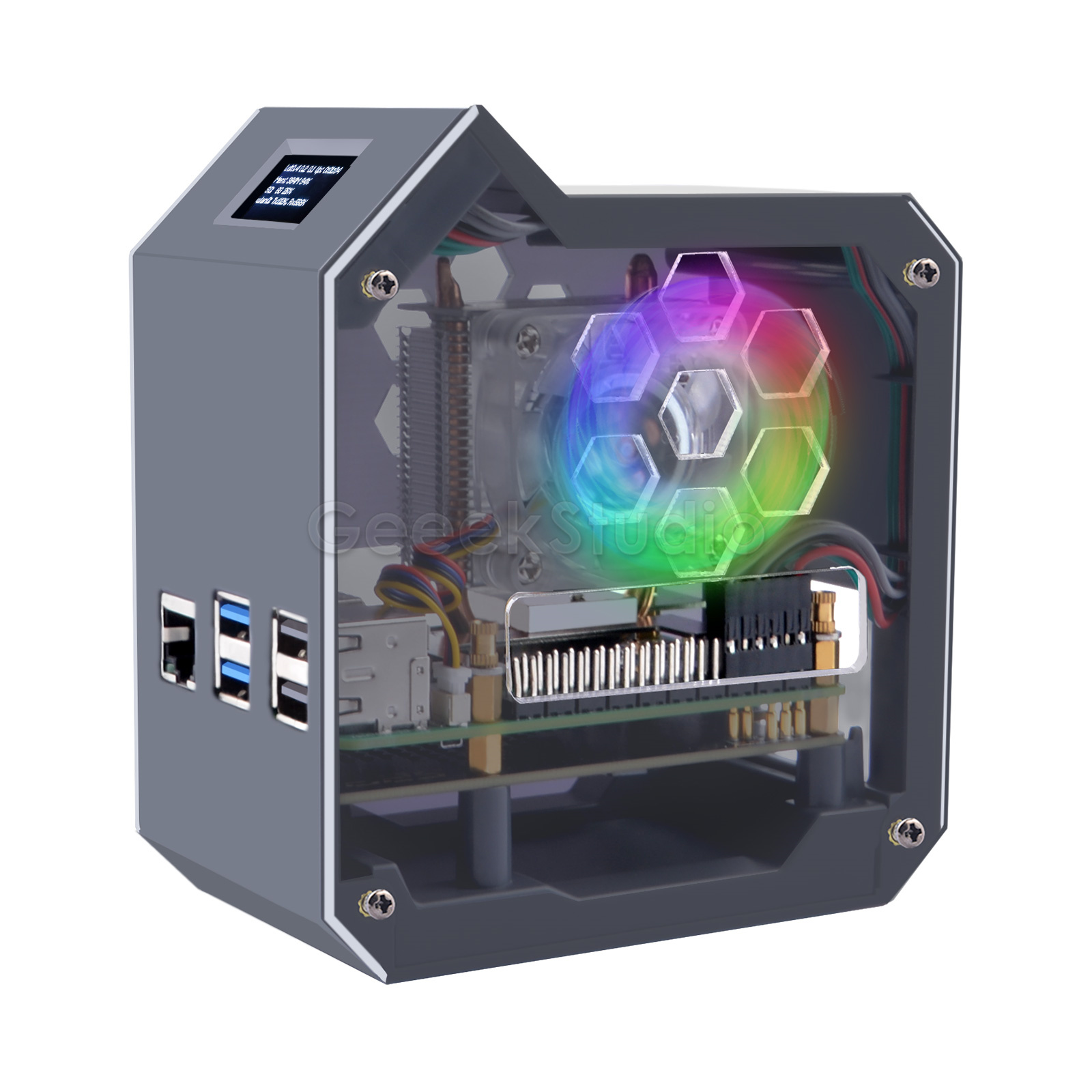 Turing Pi 2 - Zestaw NAS N07 Minitower NVMe dla