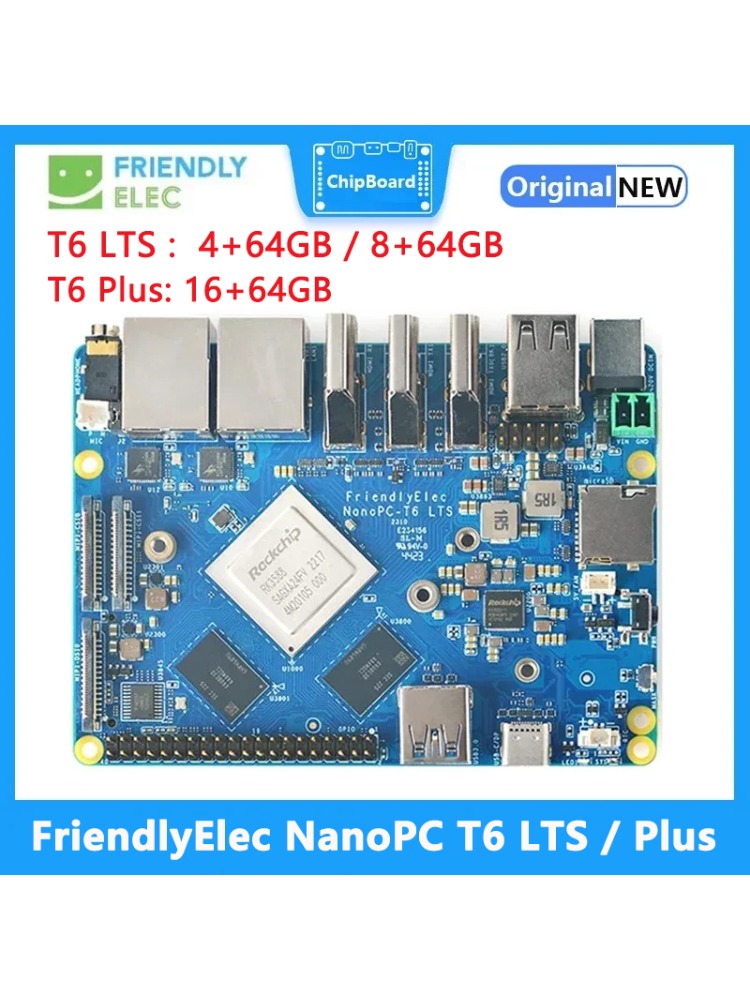 Płytka FriendlyElec NanoPC T6  – Nanopc T6 16Gb recenzja i cena