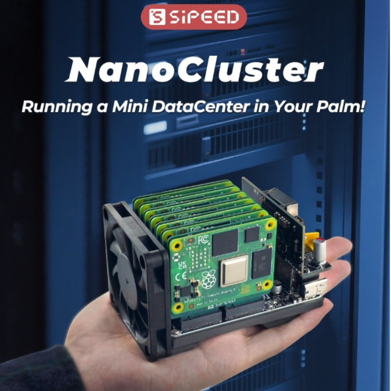 Serwer Sipeed NanoCluster CM4/ – Deskpi Super6C recenzja i cena