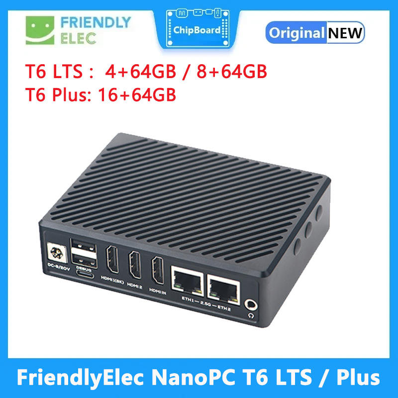 FriendlyElec NanoPC T6 LTS/Plu – Nanopc T6 16Gb recenzja i cena