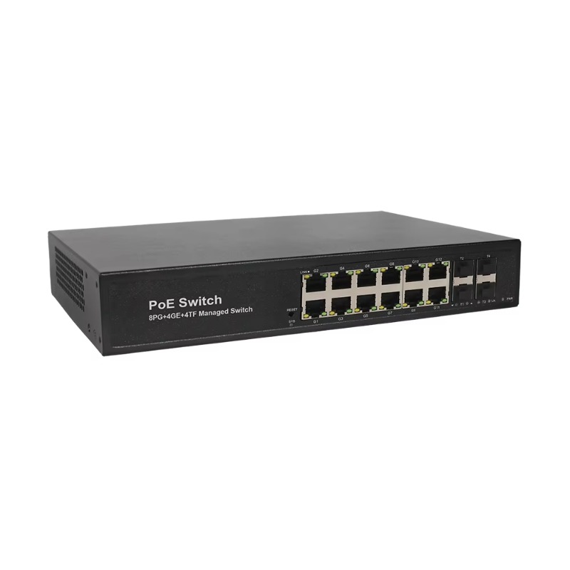 Zarządzalny przełącznik PoE L3 – Sfp+ 10G Managed Switch 8 Port recenzja i cena