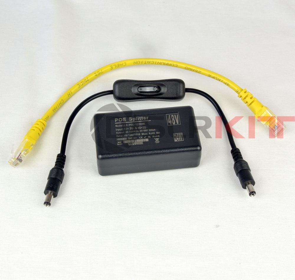 DSLRKIT Gigabit 12V2A aktywny  – Active Poe Splitter Gigabit 12V 2A recenzja i cena