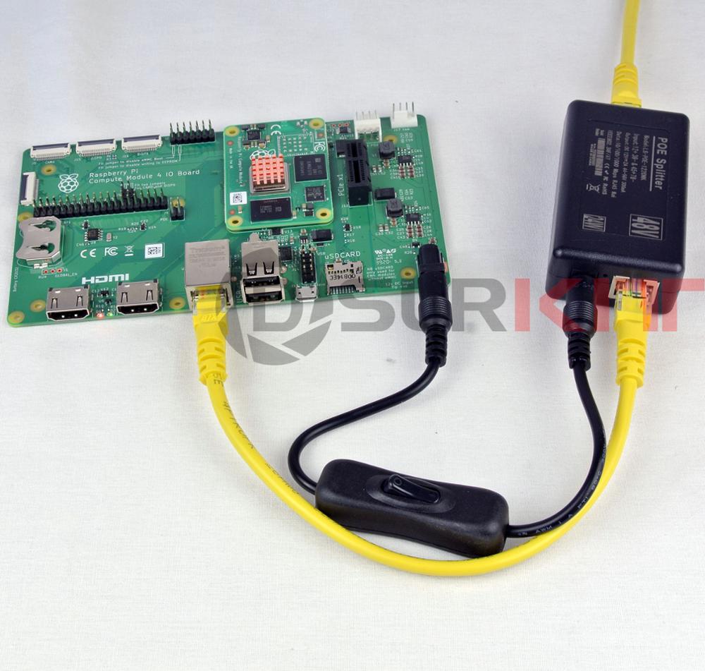 DSLRKIT Gigabit 12V2A aktywny  – Active Poe Splitter Gigabit 12V 2A recenzja i cena