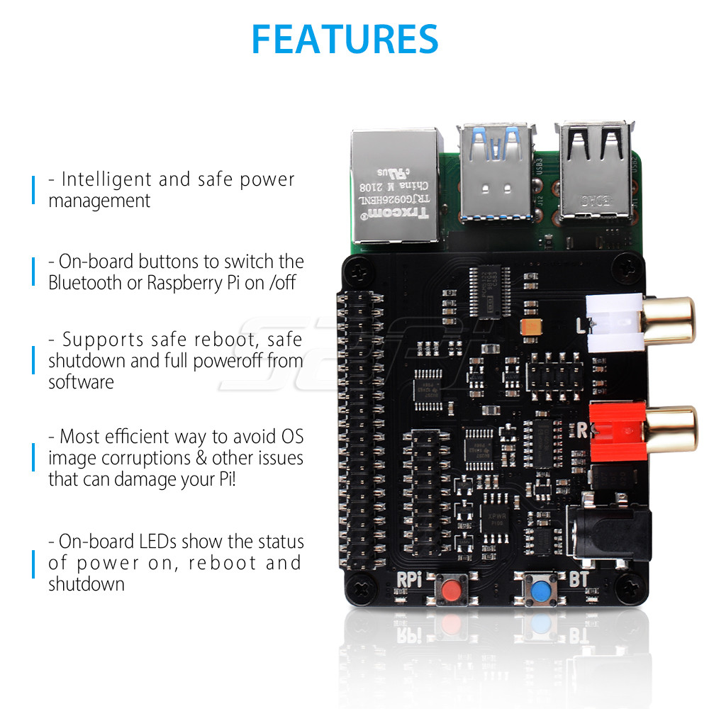 52Pi X930 Bluetooth 5.0 HiFi D – Deskpi Super6C recenzja i cena