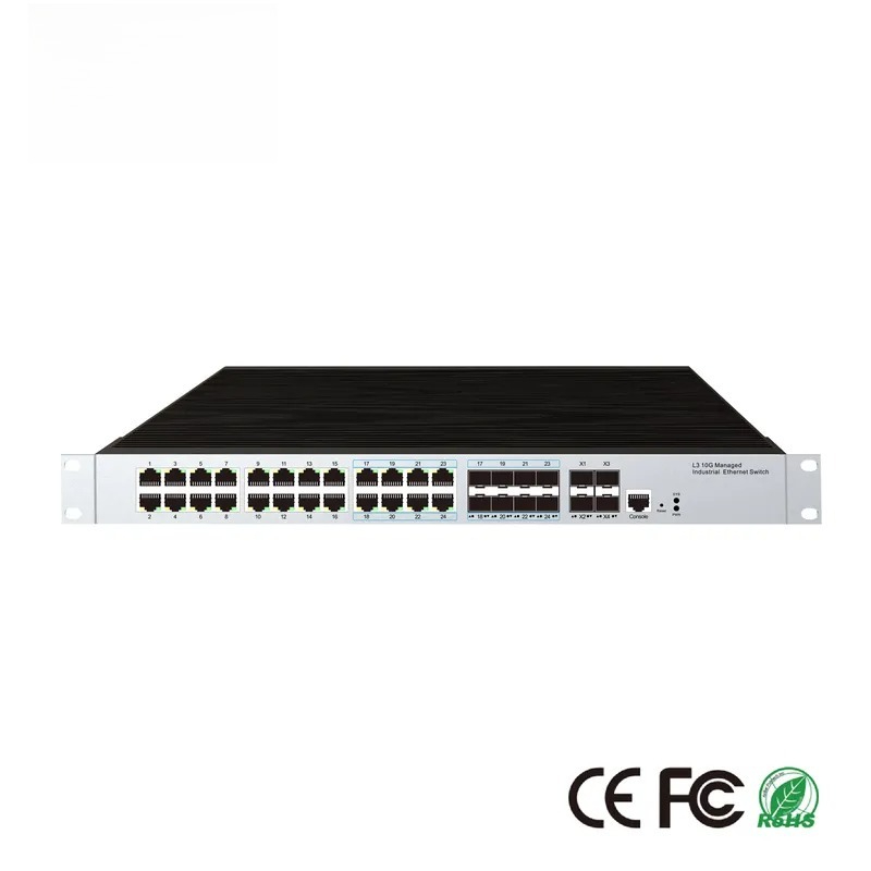 24-portowy przemysłowy switch  – Sfp+ 10G Managed Switch 8 Port recenzja i cena